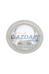 ELMARK 92202LEDWW/SN "GL202E" süllyesztett mélysugárzó szett két LED rúddal, E27, 2x9W, 230V, 2x750lm, 2700K, szatén nikkel, IP44, d=226mm, A++ - A, 30000h