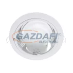   ELMARK 92205LEDW/W "GL205E" SÜLLYESZTETT MÉLYSUGÁRZÓ SZETT KÉT LED RÚDDAL, E27, 2x9W, 230V, 2x750lm, 4000K, FEHÉR, IP44, d=225mm, A++ - A, 30000h