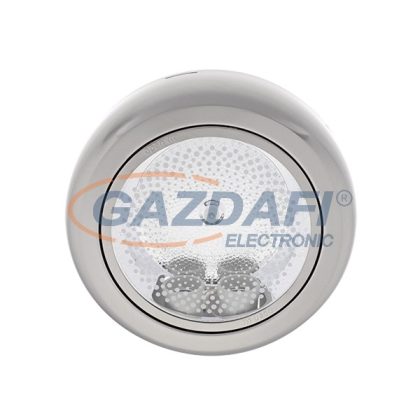   ELMARK 92213LEDWW/SN "GL213E" süllyesztett mélysugárzó szett két LED rúddal, E27, 2x9W, 230V, 2x750lm, 2700K, szatén nikkel, IP44, d=266mm, A++ - A, 30000h