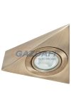 ELMARK 92255/AB "SIM-255" falon kívüli hidegtükrös spot lámpatest, G4, JC, 20W, 12V, antik réz, 130x130x40mm, A++-E