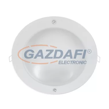 ELMARK 9299203E/W "GL203E" süllyesztett kerek mélysugárzó, fix, tejüveg, E27, 2x20W, 230V, fehér, 235x110x210mm, A++-C