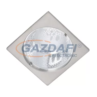 ELMARK 9299209M/W "GL209" süllyesztett szögletes mélysugárzó, fix, átlátszó üveg, Rx7s, 230V, fehér, 230x110x210mm, A++-E