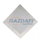   ELMARK 9299211P/SN "GL211" süllyesztett szögletes mélysugárzó, fix, tejüveg, G24q, 2x26W, 230V, szatén nikkel, 230x110x210mm, A++-C