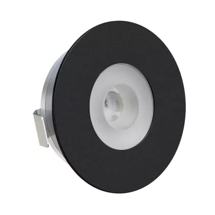   ELMARK 92CB281230BL EL-CB28 LED CABINET LIGHT 12V/1.2W 3000K D36ММ,BL.