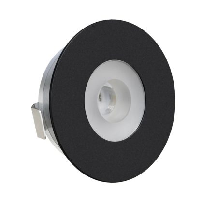 ELMARK 92CB281240BL EL-CB28 LED CABINET LIGHT 12V/1.2W 4000K D36ММ,BL.