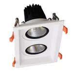   ELMARK 92DL82F6040/WH LED mélysugárzó 2X30W 230V 4000K FEHÉR