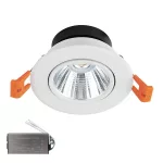   ELMARK 92DLTS2040/WHE LED DEEP SPEAKER 20W 230V 4000K WHITE IP44 VÉZVILÁGÍTÓ MODULLAL
