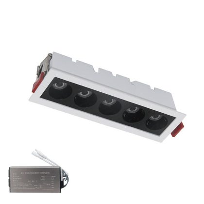 ELMARK 92EL05640/WHBK BESÜLLYESZTETT LINER FÉNY EL-05 5W 4000K, FEHÉR ÉS Fekete