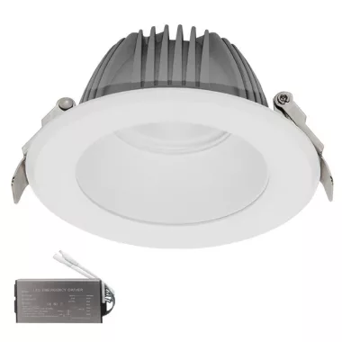 ELMARK 92EL62282065/WHE EL-6228 LED mélysugárzó 20W 6500K vészvilágító modullal ELMARK 92EL62282065/WHE EL-6228 LED mélysugárzó 20W 6500K vészvilágító modullal