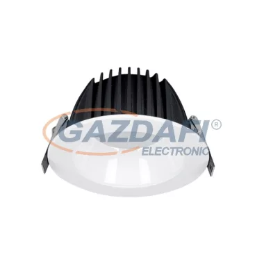 ELMARK 92FLD1530/WH LED süllyesztett kerek mélysugárzó, fix, SMD, 15W, 230V, 3000K, 1350lm, fehér, d=130mm, IP44, A++-A, 30000h ELMARK 92FLD1530/WH LED süllyesztett kerek mélysugárzó, fix, SMD, 15W, 230V, 3000K, 1350lm, fehér, d=130mm, IP44, A++-A, 30000h