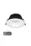 ELMARK 92FLD1540/WHE LED mélysugárzó süllyesztett SMD 15W 230V 4000K IP44 fehér vészvilágító funkcióval 1350lm IP44 alumínium