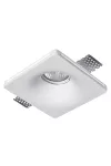 ELMARK 92GDL06S GIPSZ spot lámpa süllyesztett GU10 max. 20W 100X100x40mm fehér