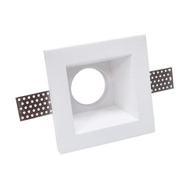ELMARK 92GDL13S GIPSZ spot lámpa szögletes süllyesztett GU10 230V max. 20W 120X120mm