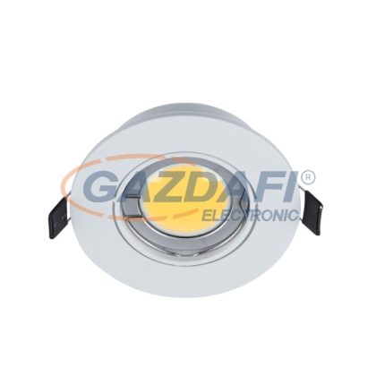  ELMARK 92GUR493WH/W LED SÜLYESZTETT KEREK SPOT LÁMPA, COB, GU10,7W, 230V, 4000K, 490lm, FEHÉR, MANYAG, d=90mm, IP40, A++-A, 30000h