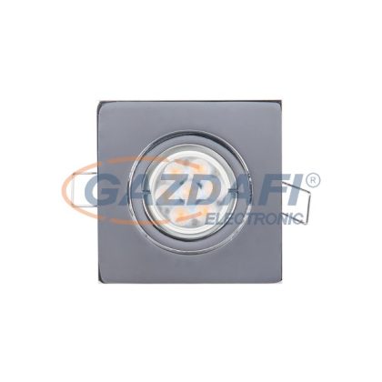   ELMARK 92GUS573WH/SN LED SÜLLYESZTETT SZÖGLETES SPOT LÁMPA, POWER, GU10,6W, 230V, 4000K, 480LM, SZATÉN NIKKEL, FÉM, 93X93MM, IP40, A++-A, 30000H