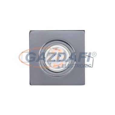 ELMARK 92GUS573WW/SN LED SÜLYESZTETT SZÖGLETES SPOT LÁMPA, POWER, GU10,6W, 230V, 2700K, 480lm, SZATÉN NIKKEL, FÉM, 93x93mm, IP40, A++-A, 30000h
