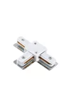 ELMARK 93130 SKYWAY 130 Egyfázisú T-adapter, 106x40x20mm, fehér