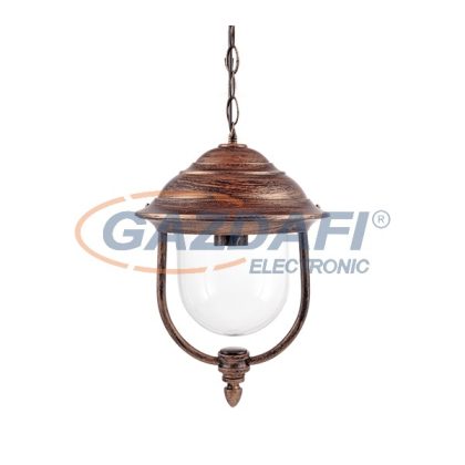   ELMARK 9350023AG "50023" Kültéri függeszték, E27, 60W, 230V, antik arany, IP44, A++-E