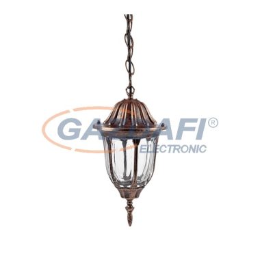 ELMARK 9350073AG "50073" Kültéri függeszték, E27, 60W, 230V, antik arany, IP44, A++-E