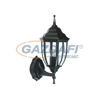   ELMARK 9350181BL "50181" Kültéri falikar, E27, 60W, 230V, fekete, IP44, felfelé álló, A++-E