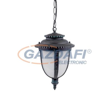   ELMARK 9350313AC "50313" Kültéri függeszték, E27, 60W, 230V, oxidált réz, IP44, A++-E