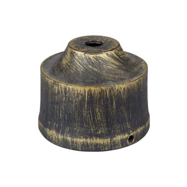 ELMARK 93SO63AG SO63 CSATLAKOZÓ LÁMPÁSHOZ ÁTMÉRŐ 63MM ANCIDENT GOLD ELMARK 93SO63AG SO63 CSATLAKOZÓ LÁMPÁSHOZ ÁTMÉRŐ 63MM ANCIDENT GOLD
