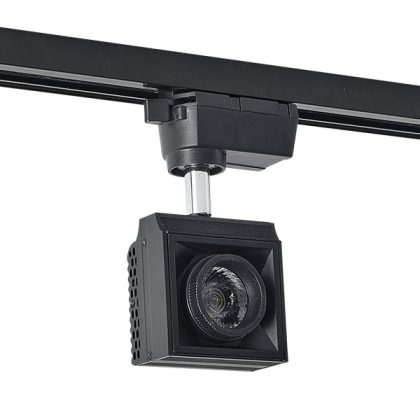   ELMARK 93SS1040/BL VASÚTI FÉNY SS 2-SOR 10W 24° 4000K Fekete