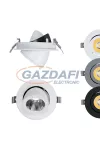ELMARK 93TLOM180WW/WH "TL180" LED süllyesztett spot lámpa, billenthet, 20W, 230V, 2700K, 1600lm, fehér, IP40, A++-A