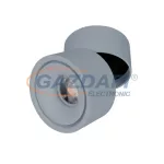   ELMARK 93TLR504WW/GR "TL504" LED SÜLYESZTETT SPOT LÁMPA, BILLENTHET, 15W, 230V, 2700K, 1200LM, SZÜRKE, IP40, A++-A