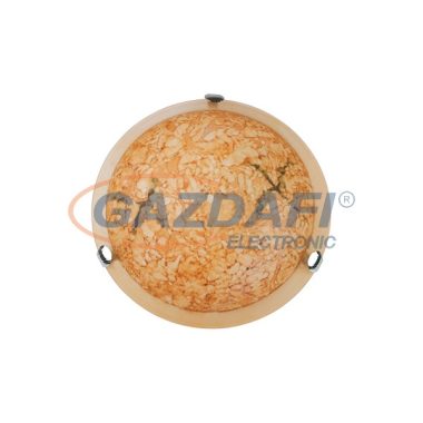 ELMARK 9500830032 "Coral008" Mennyezeti lámpa, E27, 1x75W, 230V, d=300mm, barna, A++-E