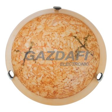 ELMARK 9500850035 "Coral008" Mennyezeti lámpa, E27, 3x60W, 230V, d=500mm, barna, A++-E