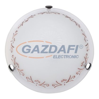   ELMARK 9501150050 "Tiara011" Mennyezeti lámpa, E27, 3x60W, 230V, d=500mm, fehér/arany, A++-E