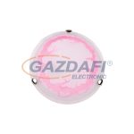   ELMARK 9501730074 "Lidia017" Mennyezeti lámpa, E27, 1x75W, 230V, d=300mm, rózsaszín, A++-E