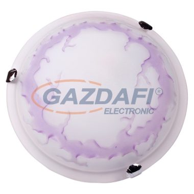 ELMARK 9501850081 "Lidia018" Mennyezeti lámpa, E27, 3x60W, 230V, d=500mm, lila, A++-E