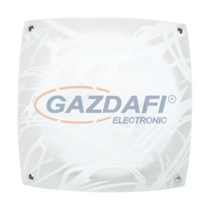   ELMARK 9502544108 "Eva025" mennyezeti lámpa, E27, 2x60W, 230V, 400x400mm, fehér, A++-E