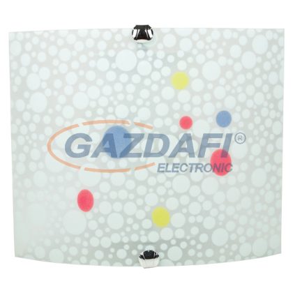   ELMARK 950273631113 "Candy027" Fali lámpa, E27, 2x60W, 230V, 360x310mm, pöttyös, A++-E