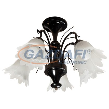 ELMARK 9510023 LINDA csillár 5XE27 fekete