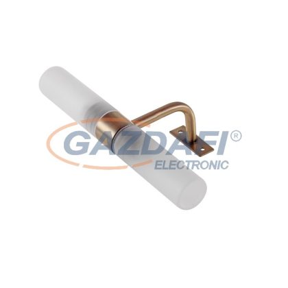   ELMARK 95135/AB "BR135" fürdszobai fali lámpa G9, 2x40W, 230V, antik réz, IP44, A++-E