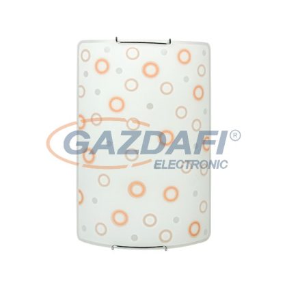   ELMARK 951870OR "Noki" fali lámpatest, 2xE27, 230mm/90mm, narancs, A++-E