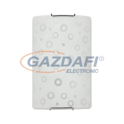   ELMARK 951870WH "Noki" fali lámpatest, 2xE27, 230mm/90mm, fehér, A++-E