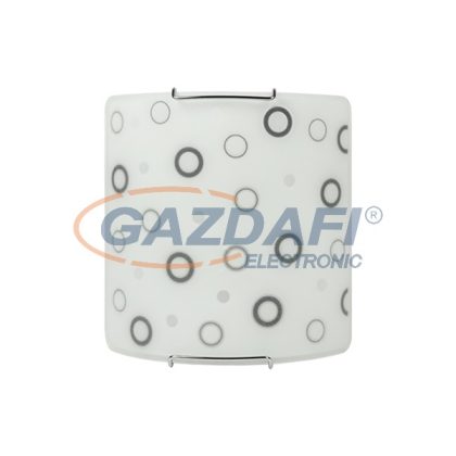   ELMARK 951880BL "Noki" fali lámpatest, 2xE27, 250mm/90mm, fekete, A++-E