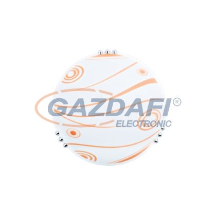   ELMARK 951930-7O "Pai" kerek mennyezeti lámpatest, 1xE27, d=300mm, narancs, A++-E