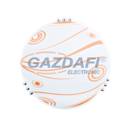   ELMARK 951940-7O "Pai" kerek mennyezeti lámpatest, 2xE27, d=400mm, narancs, A++-E