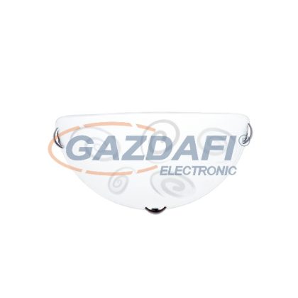   ELMARK 951951-2 "Gokkusagi" kerek fali lámpatest, 1xE27, d=300mm, fehér, A++-E