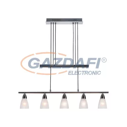   ELMARK 9520019 "Marica" függeszték, E14, 5x40W, antik réz, A++-E