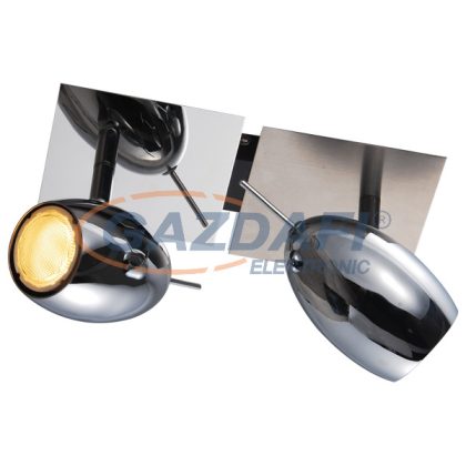   ELMARK 9520026 ARCHAR 3702 Spot lámpa 230V max. 50W szatén nikkel-króm 2XGU10