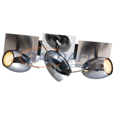 ELMARK 9520027 ARCHAR 3703 Spot lámpa 230V max. 50W szatén nikkel-króm 3XGU10