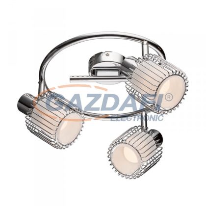   ELMARK 955ABBY3 "Abby" falon kívüli spot lámpa, 3xE14, króm, 250x175mm, A++-E