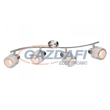 ELMARK 955ABBY4 "Abby" FALON KÍVÜLI SPOT LÁMPA, 4xE14, KRÓM, 700x175mm, A++-E