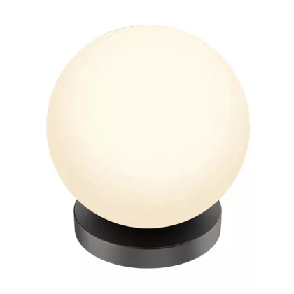 ELMARK 955ADAM1TL/BL ADAM TABLE LAMP 3W BLACK WITH DIMMER & BATTERY